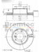 Bremtec Euro-Line High Grade Disc Brake Rotor (Pair) 300mm BDR17450ELH Discs Bremtec - Micks Gone Bush