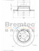 Bremtec Euro-Line Disc Brake Rotor (Pair) 295.8mm BDR17460EL Discs Bremtec - Micks Gone Bush