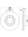 Bremtec Euro-Line Disc Brake Rotor (Pair) 300mm BDR17600EL Discs Bremtec - Micks Gone Bush