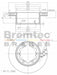 Bremtec Euro-Line Disc Brake Rotor (Single) 303mm BDR17730EL Discs Bremtec - Micks Gone Bush