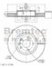 Bremtec Euro-Line Disc Brake Rotor (Pair) 300mm BDR18090EL Discs Bremtec - Micks Gone Bush