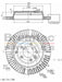Bremtec Euro-Line Disc Brake Rotor (Pair) 325mm BDR18520EL Discs Bremtec - Micks Gone Bush