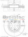 Bremtec Euro-Line Disc Brake Rotor (Pair) 308mm BDR18870EL Discs Bremtec - Micks Gone Bush