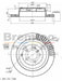 Bremtec Euro-Line Disc Brake Rotor (Single) 354.00mm BDR19010EL Discs Bremtec - Micks Gone Bush