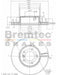 Bremtec Euro-Line High Grade Disc Brake Rotor (Pair) 312mm BDR19120ELH Discs Bremtec - Micks Gone Bush