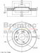 Bremtec Euro-Line Disc Brake Rotor (Pair) 299.80mm BDR19910EL Discs Bremtec - Micks Gone Bush