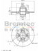 Bremtec Euro-Line Disc Brake Rotor (Single) 237.60mm BDR19970EL Bremtec - Micks Gone Bush