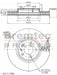 Bremtec Euro-Line High Grade Disc Brake Rotor (Pair) 319.8mm BDR20010ELH Discs Bremtec - Micks Gone Bush