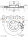 Bremtec Euro-Line Disc Brake Rotor (Pair) 344.7mm BDR20020EL Discs Bremtec - Micks Gone Bush