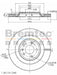Bremtec Euro-Line Disc Brake Rotor (Pair) 330mm BDR20040EL Bremtec - Micks Gone Bush