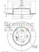 Bremtec Euro-Line Disc Brake Rotor (Pair) 278mm BDR20150EL Discs Bremtec - Micks Gone Bush