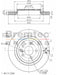 Bremtec Euro-Line Disc Brake Rotor (Pair) 302mm BDR20340EL Discs Bremtec - Micks Gone Bush