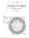 Bremtec Euro-Line Disc Brake Rotor (Pair) 322mm BDR20530EL Discs Bremtec - Micks Gone Bush