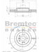 Bremtec Euro-Line Disc Brake Rotor (Single) 350.00mm BDR20670EL Discs Bremtec - Micks Gone Bush