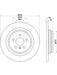 Bremtec Euro-Line Disc Brake Rotor (Pair) 325mm BDR20700EL Discs Bremtec - Micks Gone Bush
