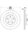 Bremtec Euro-Line Disc Brake Rotor (Pair) 326mm BDR21111EL Discs Bremtec - Micks Gone Bush