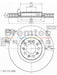 Bremtec Euro-Line Disc Brake Rotor (Pair) 330mm BDR21580EL Discs Bremtec - Micks Gone Bush
