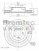 Bremtec Euro-Line Disc Brake Rotor (Single) 312.10mm BDR22020EL Discs Bremtec - Micks Gone Bush