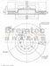 Bremtec Euro-Line Disc Brake Rotor (Pair) 340mm BDR22530EL Discs Bremtec - Micks Gone Bush