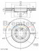 Bremtec Euro-Line Disc Brake Rotor (Single) 344.90mm BDR22560EL Discs Bremtec - Micks Gone Bush