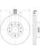 Bremtec Euro-Line Disc Brake Rotor (Pair) 281mm BDR22580EL Discs Bremtec - Micks Gone Bush