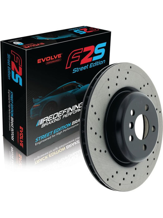 Bremtec Evolve F2S Plus Disc Brake Rotor Left (Single) 345mm BDR22670LEV Discs Bremtec - Micks Gone Bush