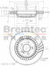 Bremtec Euro-Line Disc Brake Rotor (Single) 320mm BDR22910EL Bremtec - Micks Gone Bush