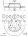 Bremtec Euro-Line Disc Brake Rotor (Pair) 286mm BDR22920EL Discs Bremtec - Micks Gone Bush
