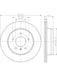 Bremtec Euro-Line Disc Brake Rotor (Pair) 300mm BDR23560EL Discs Bremtec - Micks Gone Bush