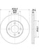 Bremtec Euro-Line Disc Brake Rotor (Pair) 255.9mm BDR23640EL Discs Bremtec - Micks Gone Bush