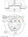 Bremtec Euro-Line Disc Brake Rotor (Pair) 276mm BDR25220EL Discs Bremtec - Micks Gone Bush