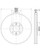 Bremtec Euro-Line Disc Brake Rotor (Pair) 339.9mm BDR25420EL Discs Bremtec - Micks Gone Bush