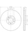 Bremtec Euro-Line Disc Brake Rotor (Pair) 340mm BDR25430EL Discs Bremtec - Micks Gone Bush
