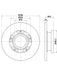 Bremtec Euro-Line Disc Brake Rotor (Pair) 308mm BDR25521EL Discs Bremtec - Micks Gone Bush