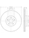 Bremtec Euro-Line Disc Brake Rotor (Pair) 320mm BDR25700EL Discs Bremtec - Micks Gone Bush