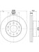 Bremtec Euro-Line Disc Brake Rotor (Pair) 299.7mm BDR25853EL Discs Bremtec - Micks Gone Bush