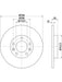 Bremtec Euro-Line Disc Brake Rotor (Pair) 268mm BDR26080EL Discs Bremtec - Micks Gone Bush