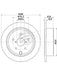 Bremtec Trade-Line Disc Brake Rotor (Single) 286mm BDR26431TL Discs Bremtec - Micks Gone Bush