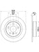 Bremtec Euro-Line Disc Brake Rotor (Pair) 280mm BDR27511EL Discs Bremtec - Micks Gone Bush