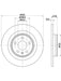 Bremtec Euro-Line Disc Brake Rotor (Single) 302mm BDR27631EL Discs Bremtec - Micks Gone Bush