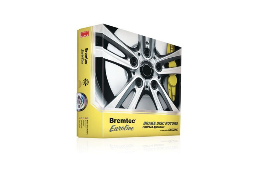 2 x Bremtec Euroline Rear Disc Brake Rotor 272mm BDR28480EL Discs Bremtec - Micks Gone Bush