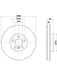 Bremtec Euro-Line High Grade Disc Brake Rotor (Single) 348mm BDR40061ELH Discs Bremtec - Micks Gone Bush