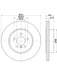 Bremtec Euro-Line Disc Brake Rotor (Pair) 345mm BDR40062EL Discs Bremtec - Micks Gone Bush