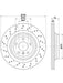 Bremtec Euro-Line High Grade Disc Brake Rotor (Pair) 330mm BDR40068ELH Discs Bremtec - Micks Gone Bush