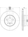 Bremtec Euro-Line Disc Brake Rotor (Single) 345mm BDR40085EL Discs Bremtec - Micks Gone Bush