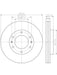 Bremtec Pro-Series Disc Brake Rotor (Pair) 300mm BDR50012PRO Discs Bremtec - Micks Gone Bush