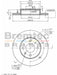 Bremtec Euro-Line Disc Brake Rotor (Pair) 240.2mm BDR5920EL Discs Bremtec - Micks Gone Bush