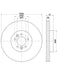 Bremtec Euro-Line High Grade Disc Brake Rotor (Pair) 360mm BDR6049ELH Discs Bremtec - Micks Gone Bush