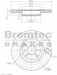 Bremtec Euro-Line High Grade Disc Brake Rotor (Pair) 284mm BDR6160PELH Discs Bremtec - Micks Gone Bush