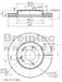 Bremtec Euro-Line Disc Brake Rotor (Pair) 284mm BDR7410EL Bremtec - Micks Gone Bush